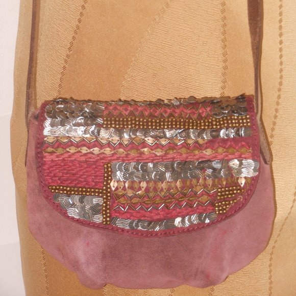 Lucky Brand Handbags - LUCKY BRAND PLUM SHOULDER BAG